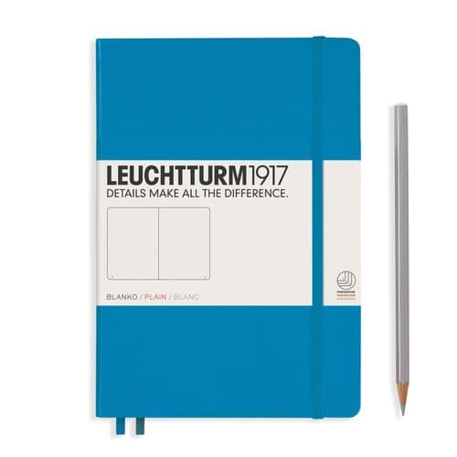 Leuchtturm 1917 - Notebook Medium (A5) - Hardcover - Azure