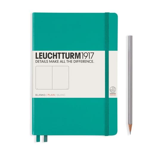 Leuchtturm 1917 - Notebook Medium (A5) - Hardcover - Emerald Green