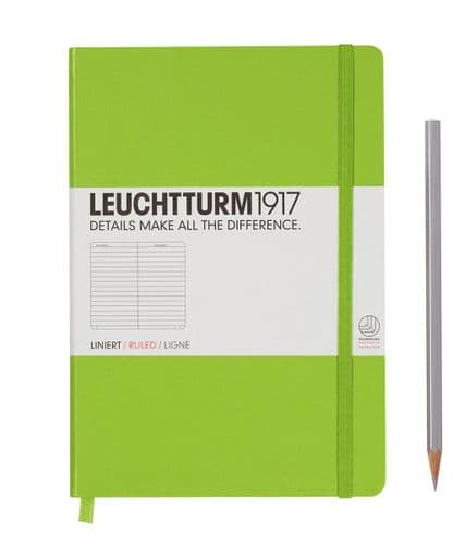 Leuchtturm 1917 - Notebook Medium (A5) - Hardcover - Lime