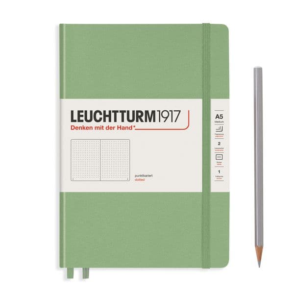 Leuchtturm 1917 - Notebook Medium (A5) Muted - Hardcover - Sage