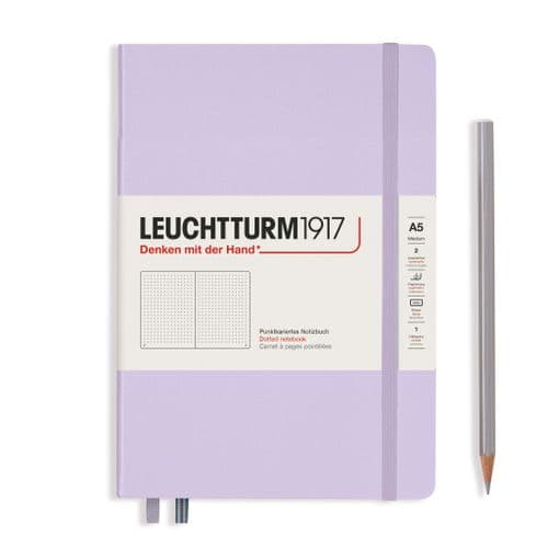 Leuchtturm 1917 - Notebook Medium (A5) Smooth Colours - Hardcover - Lilac