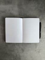 Memo of Norway - A5 Bullet Notebook - Burgundy (White Pages)