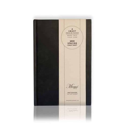 Memo of Norway - Memo Bullet Notebook - A5 Black Pages