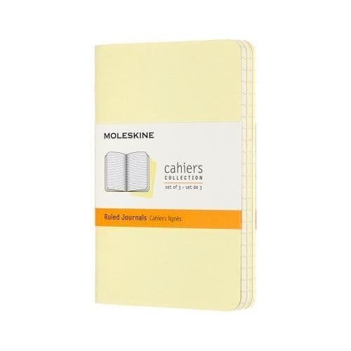 Moleskine - Cahier - Pocket - Tender Yellow (ruled)