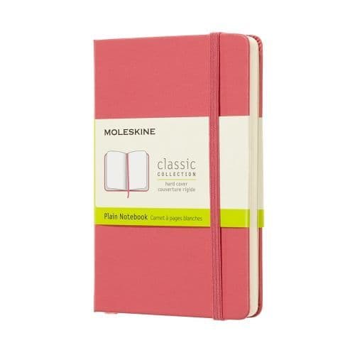 Moleskine - Classic Notebook - Pocket Hardcover - Daisy Pink (plain)