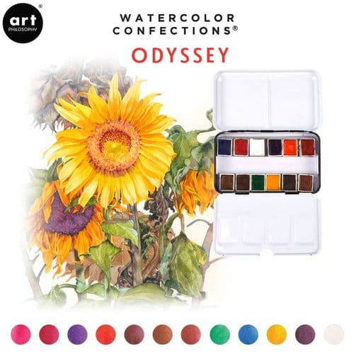 Prima - Watercolor Confections Watercolor Pans - Odyssey