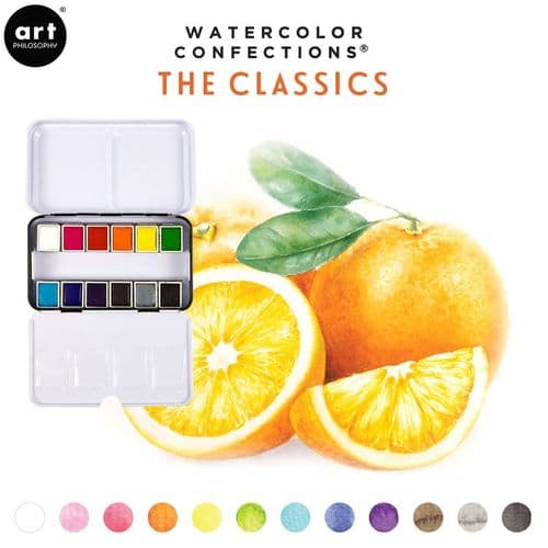 Prima - Watercolor Confections Watercolor Pans - The Classics