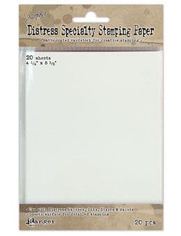 Ranger - Distress Specialty Stamping Paper 4.25