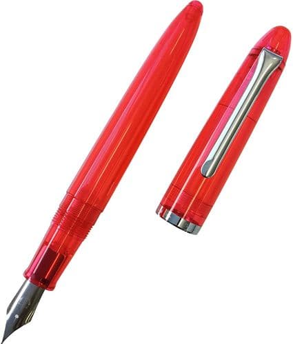 Sailor - 1911 Profit Junior S Fountain Pen - Transparent Red