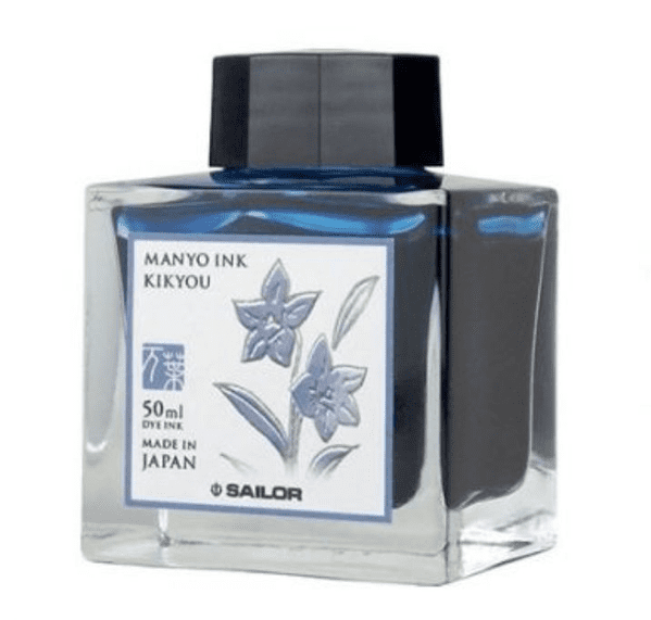 Sailor - Manyo Fountain Pen Ink 50ml - Kikyou