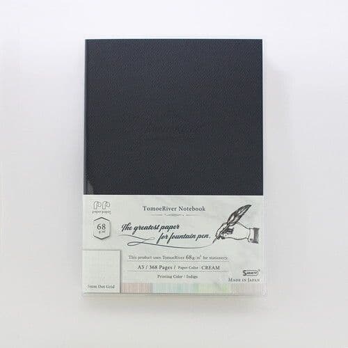 Sakae - A5 Tomoe River Notebook (68g) - 368 Pages - 5mm Grid