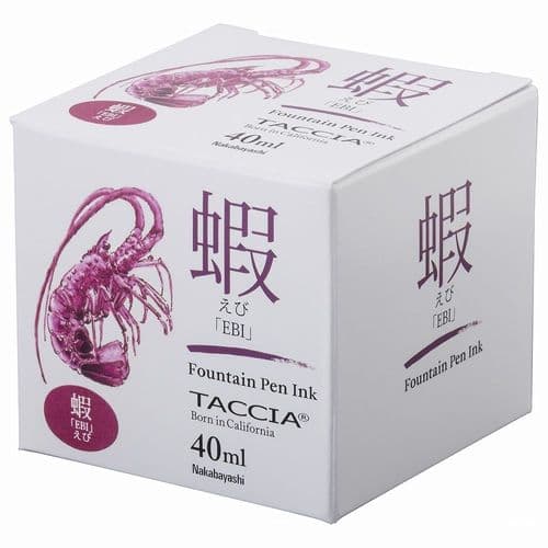 Taccia Ink - Sunaoiro Ink 40ml - Ebi (Purple Red)
