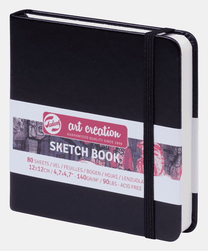 Talens - Art Creation - Sketchbook 12x12cm - Black