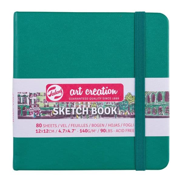 Talens - Art Creation - Sketchbook 12x12cm - Fresh Green