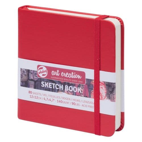 Talens - Art Creation - Sketchbook 12x12cm - Red