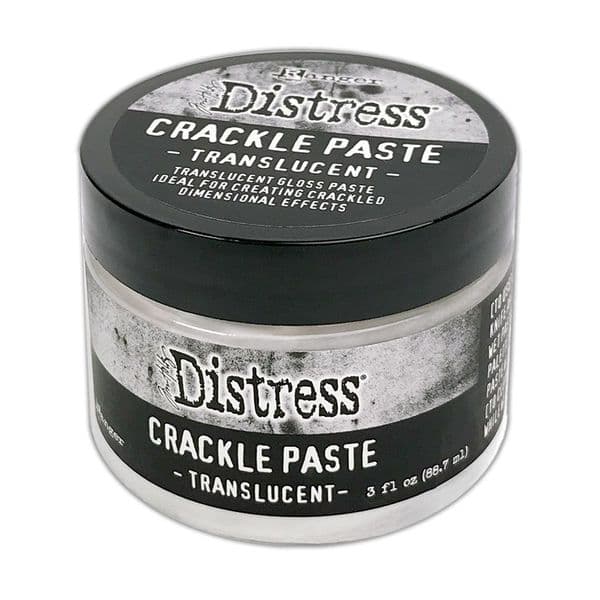 Tim Holtz - Distress Crackle Paste Translucent - 3oz