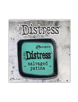 Tim Holtz - Distress Enamel Pin - Salvaged Patina