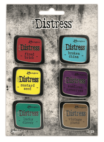 Tim Holtz - Distress Enamel Pins - Collection #2