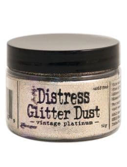 Tim Holtz - Distress Glitter Dust Platinum