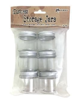 Tim Holtz - Distress Storage Jars - 6pc