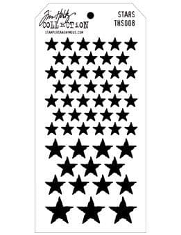 Tim Holtz - Layering Stencil - #008 Stars