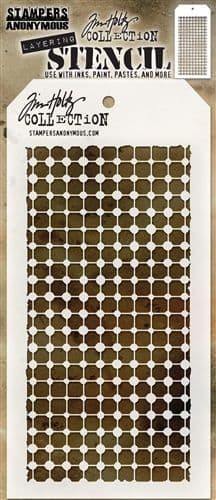 Tim Holtz - Layering Stencil - #083 Grid Dot
