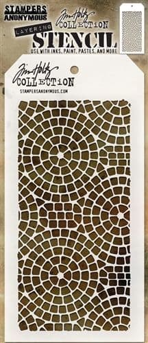 Tim Holtz - Layering Stencil - #084 Mosaic