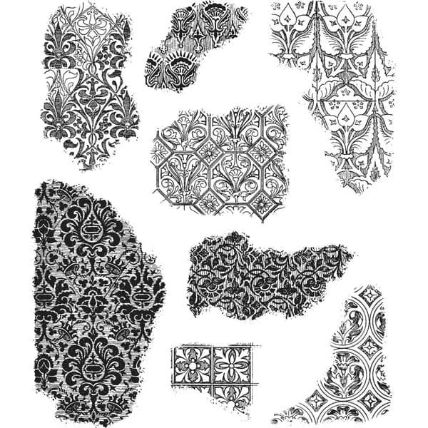 Tim Holtz - Rubber Stamps - CMS368 - Fragments