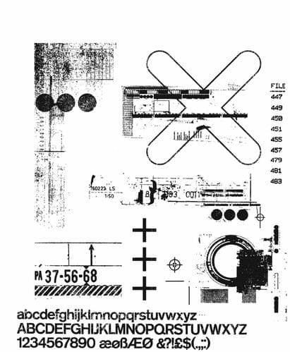 Tim Holtz - Rubber Stamps - CMS404 - Glitch #2 