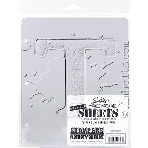 Tim Holtz - Stampers Anonymous - Storage Sheets