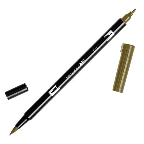 Tombow - ABT Dual Brush Pen - 027 Dark Ochre