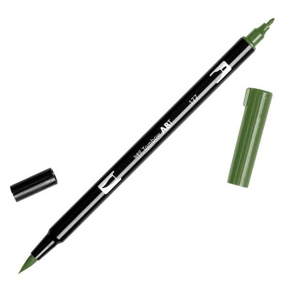 Tombow - ABT Dual Brush Pen - 177 Dark Jade