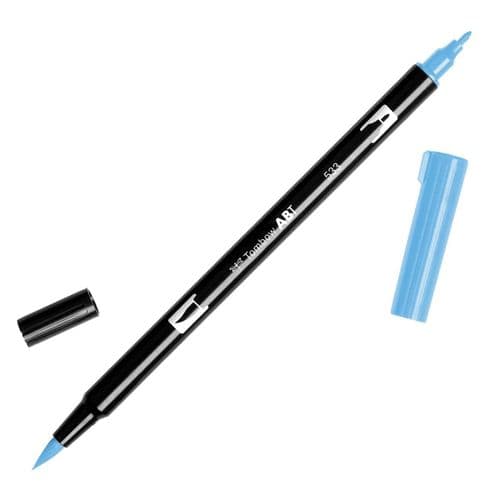 Tombow - ABT Dual Brush Pen - 533 Peacock Blue