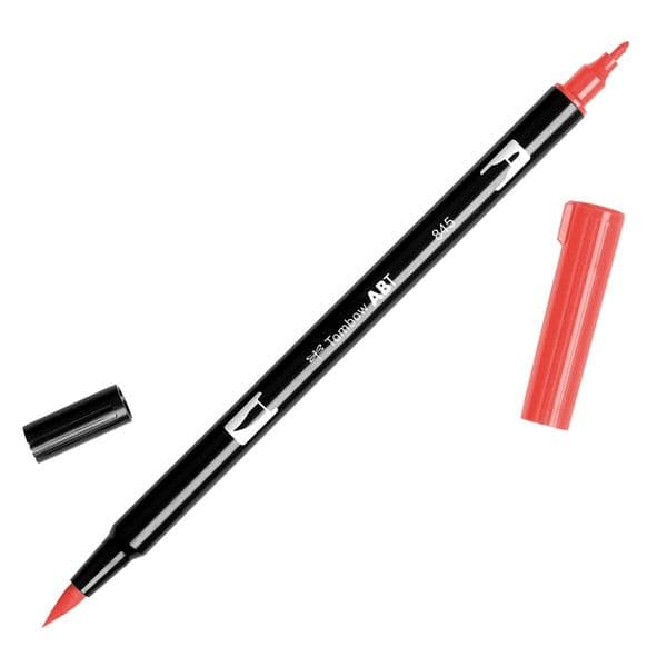 Tombow - ABT Dual Brush Pen - 845 Carmine