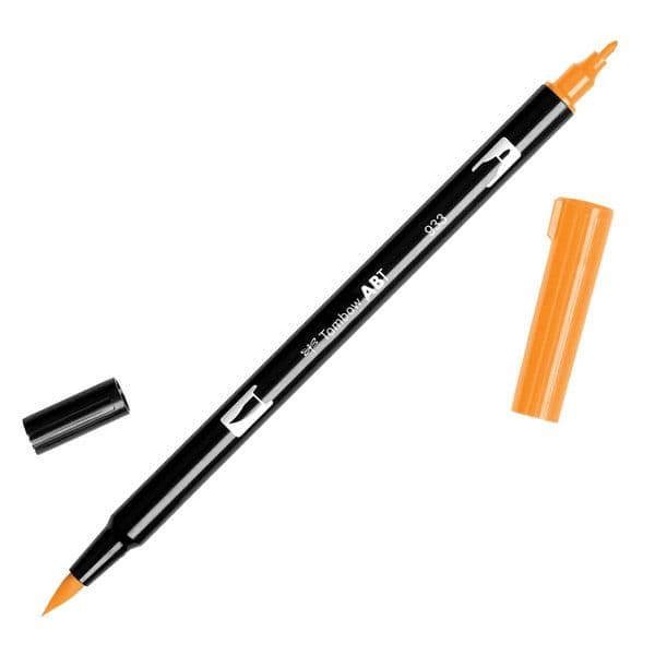 Tombow - ABT Dual Brush Pen - 933 Orange