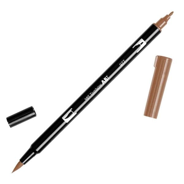 Tombow - ABT Dual Brush Pen - 977 Saddle Brown