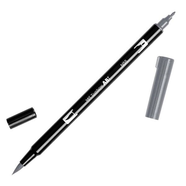 Tombow - ABT Dual Brush Pen - N55 Cool Grey 7