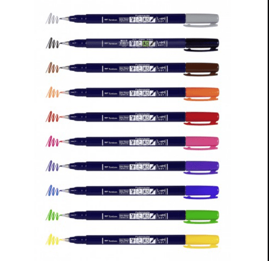 Tombow Pens - Brush Lettering Supplies