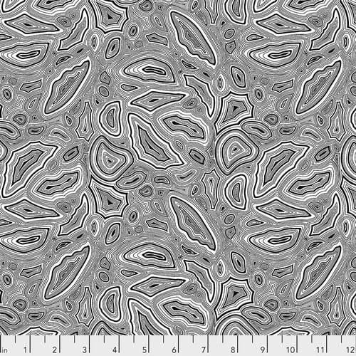 Tula Pink Fabric - Linework Collection - 50cm - Mineral - Paper 