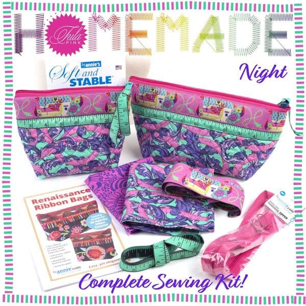 Tula Pink - Kit Zipper Bags - Night