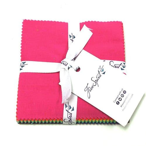 Tula Pink - Solids - 5" Charm Pack