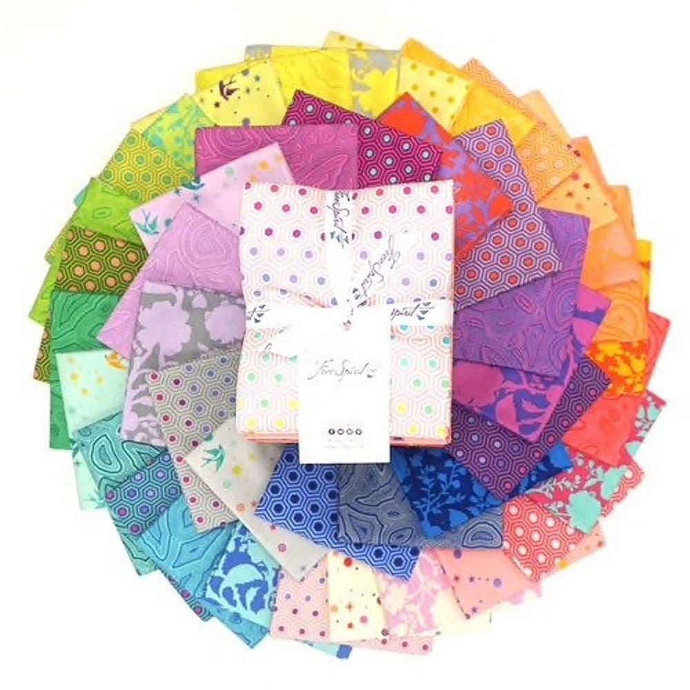 Tula Pink - True Colours - Fat Quarters Bundle - 42 Piece collection