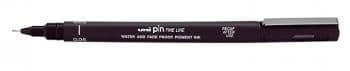 Uni Pin Fine Line Drawing Pen - Black - 0.2