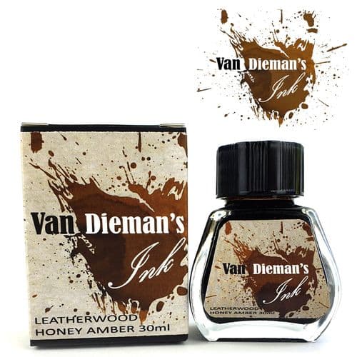 Van Dieman Inks - Series #1 The original Colours of Tasmania -  30ml Leatherwood Honey Amber