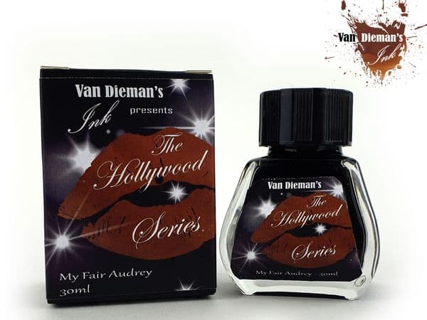 Van Dieman Inks - Series #2 The The Hollywood Series -  30ml My Fair Audrey