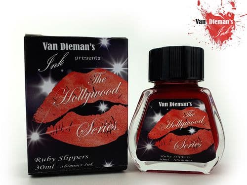 Van Dieman Inks - Series #2 The The Hollywood Series -  30ml Ruby Slippers Shimmer