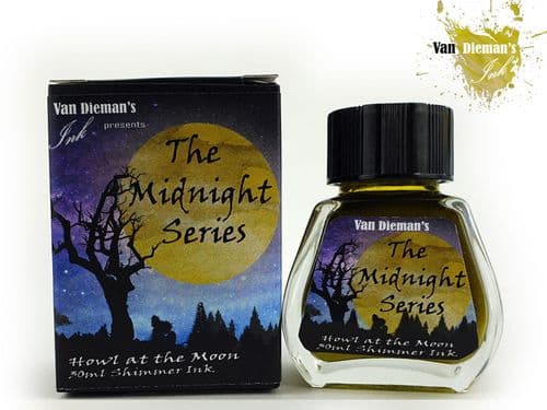 Van Dieman Inks - Series #3 The Midnight Series  -  30ml Howl at the Moon Shimmer