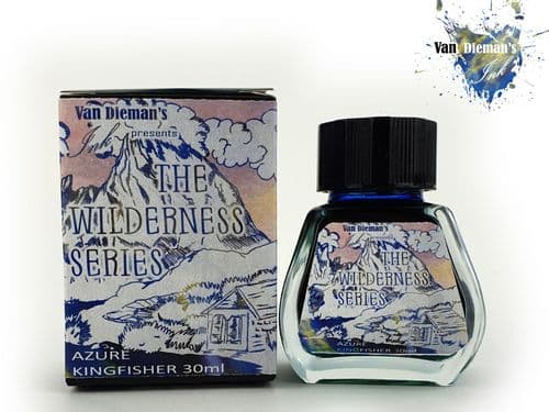 Van Dieman Inks - Series #4 The Wilderness Series  - Azure Kingfisher Shimmer