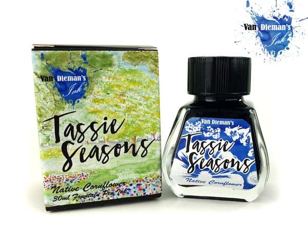 Van Dieman Inks - Series #5 Tassie Seasons Series  -  30ml (Spring) Native Cornflower