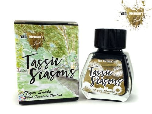 Van Dieman Inks - Series #5 Tassie Seasons Series  -  30ml (Summer) Tiger Snake